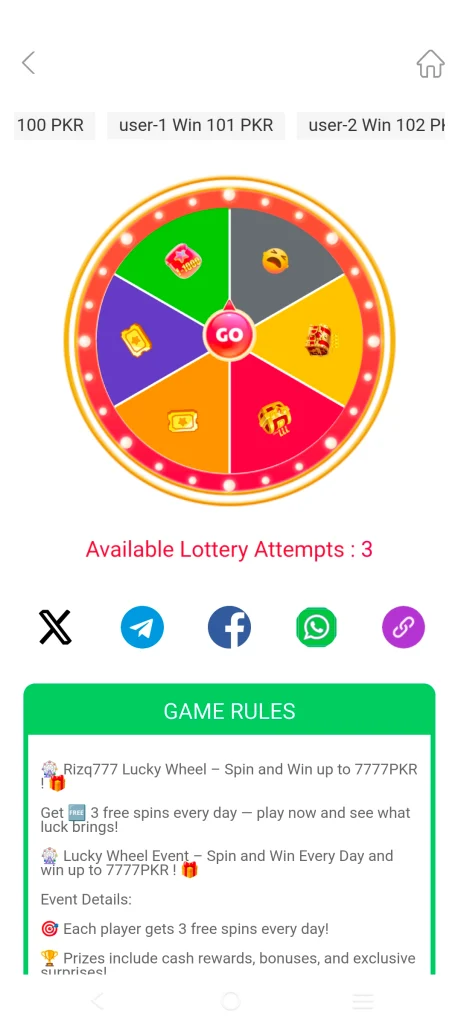 RIZQ777 Game Download