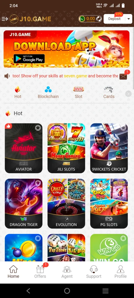 J10 Game App