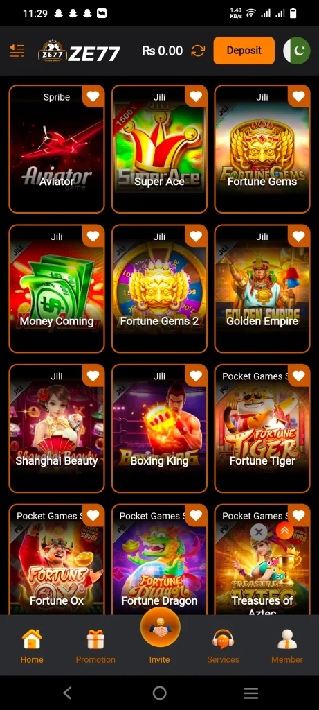 ZE77 Casino Game APK