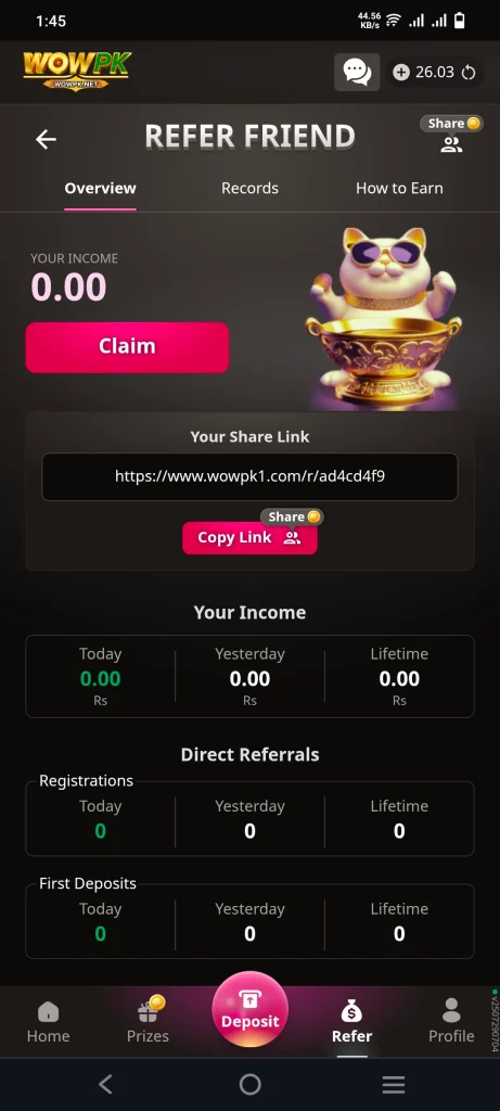 Wow pk Game Download APK