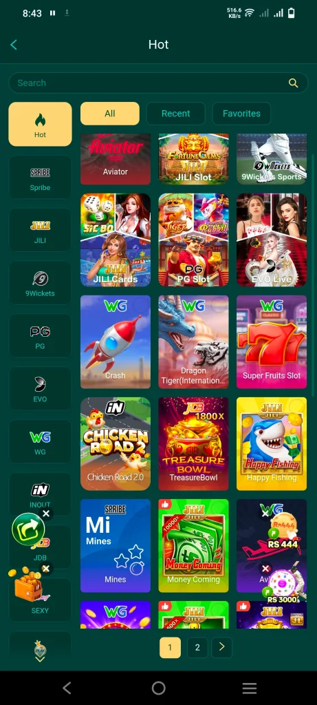 C444 Casino Game