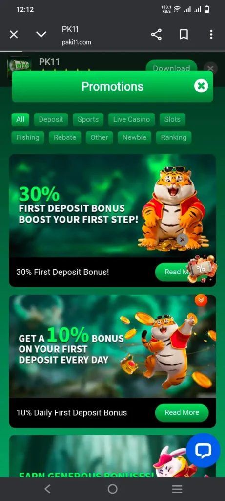 PK11 Casino Game Download