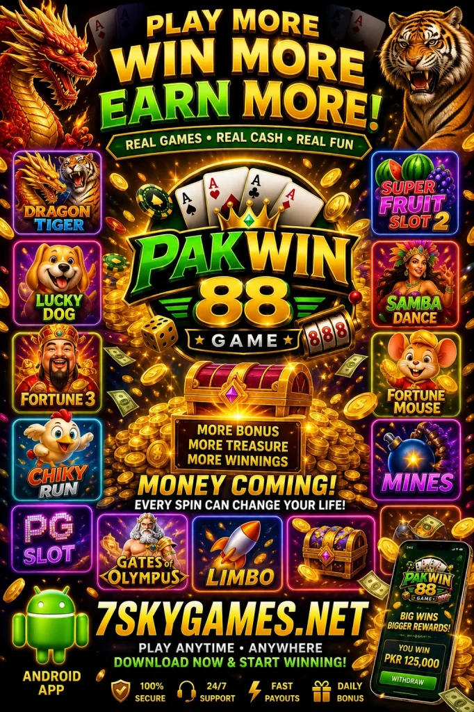 Pakwin88 game APK