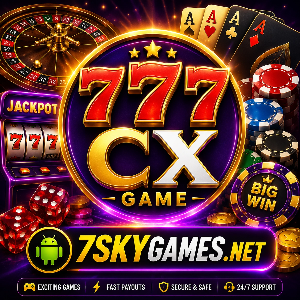 777CX Game Logo