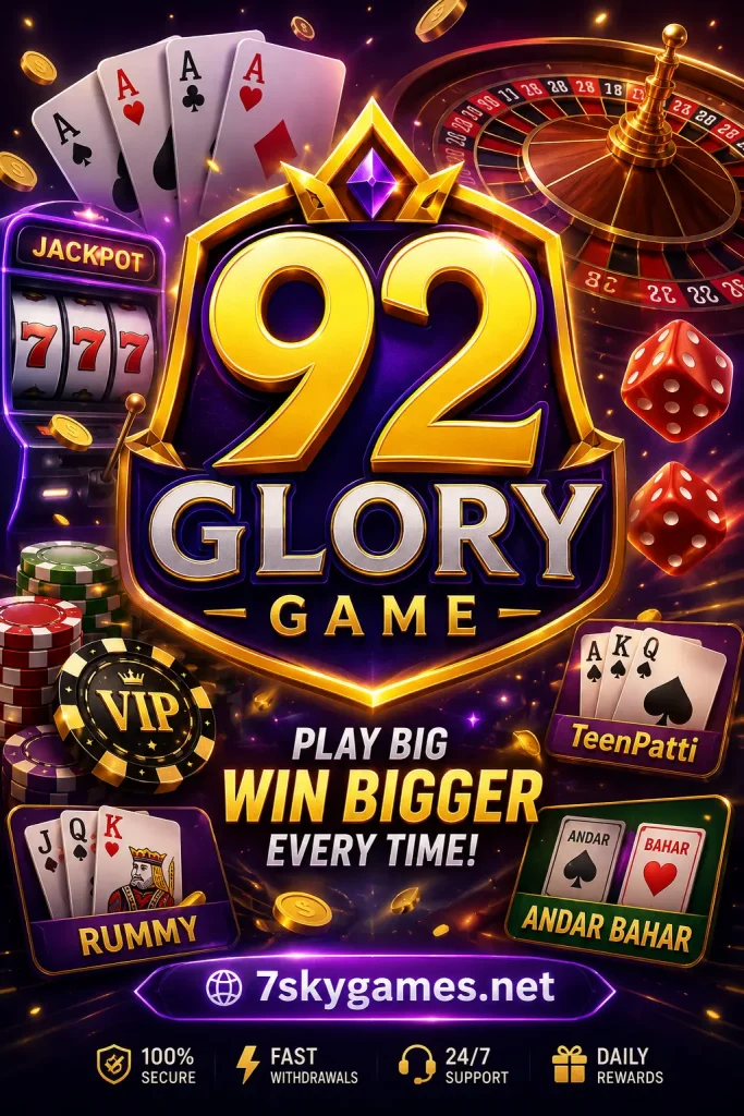 92 Glory Game Interface