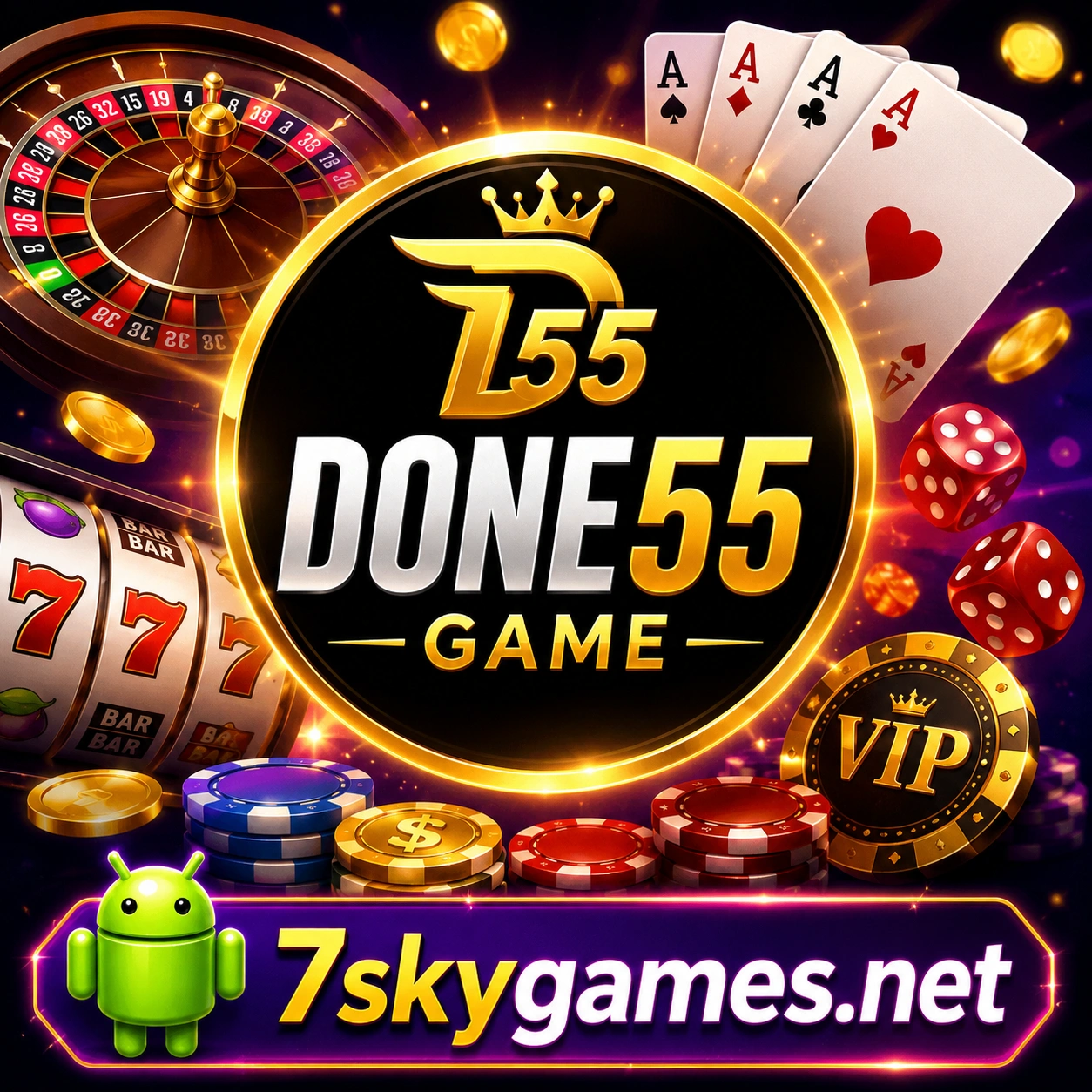 Done55 Game Logo