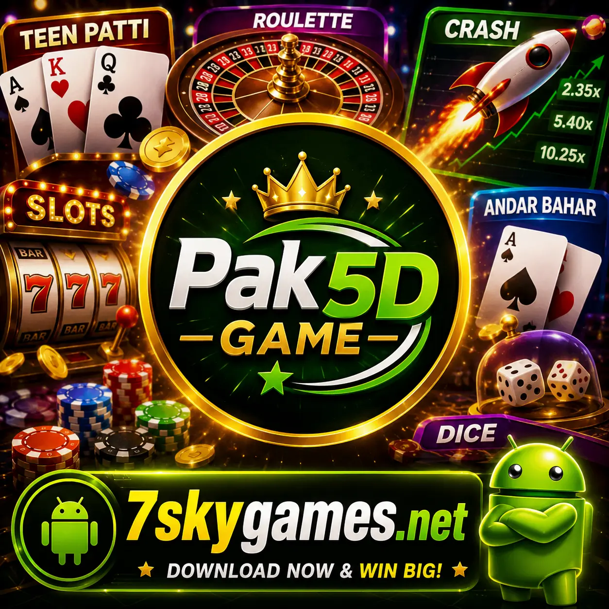 Pak5D Game Logo