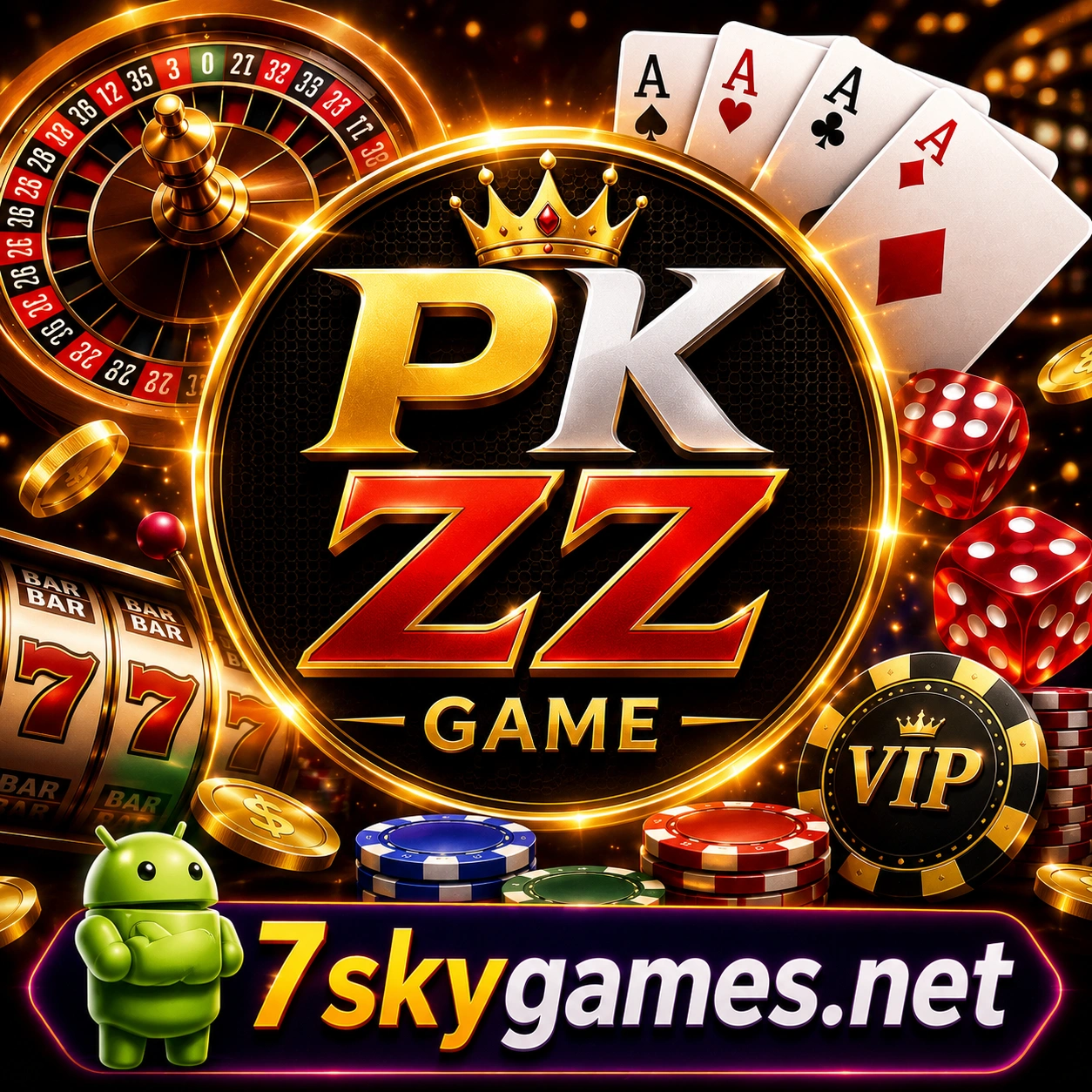 PK ZZ Game Logo