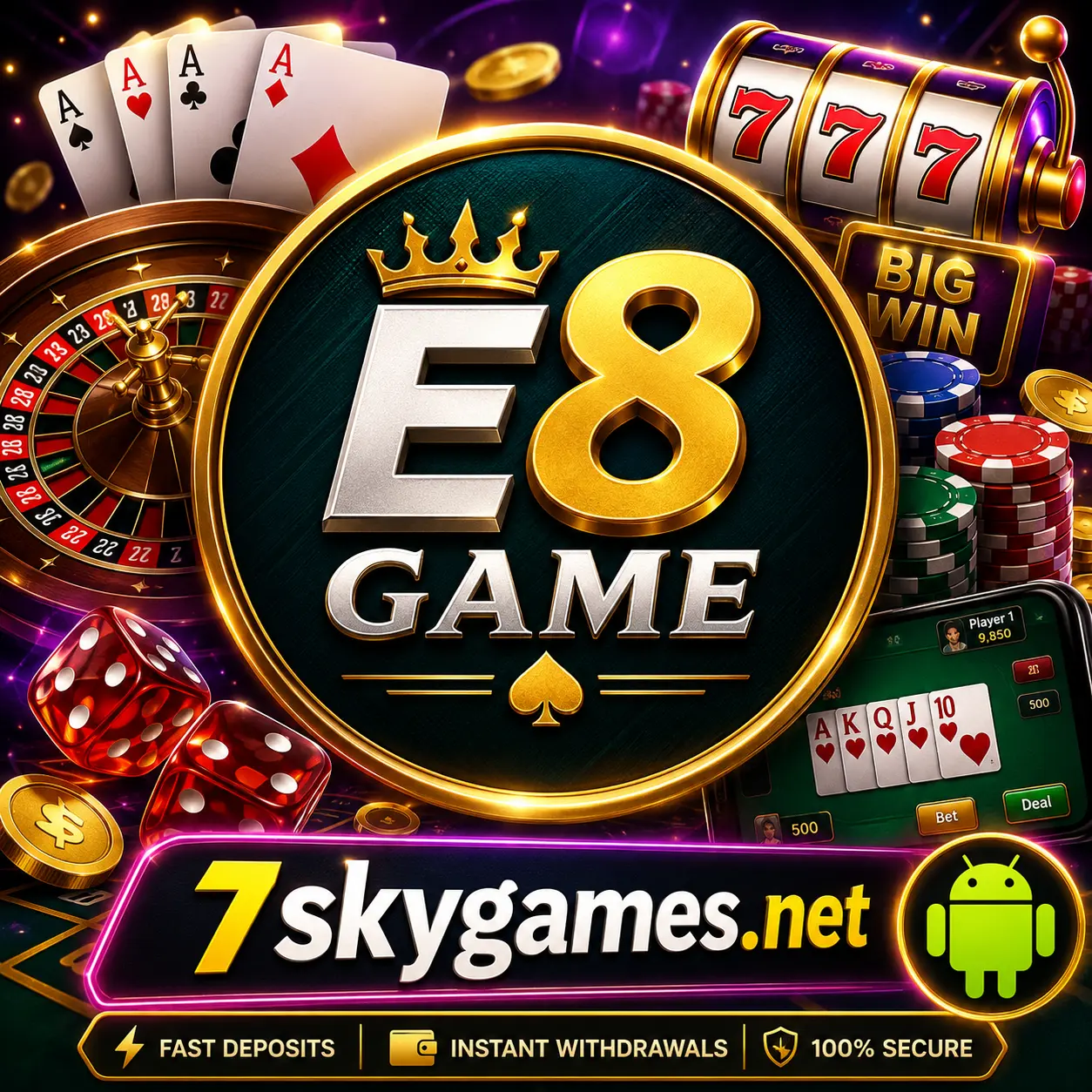 E8 Game Logo