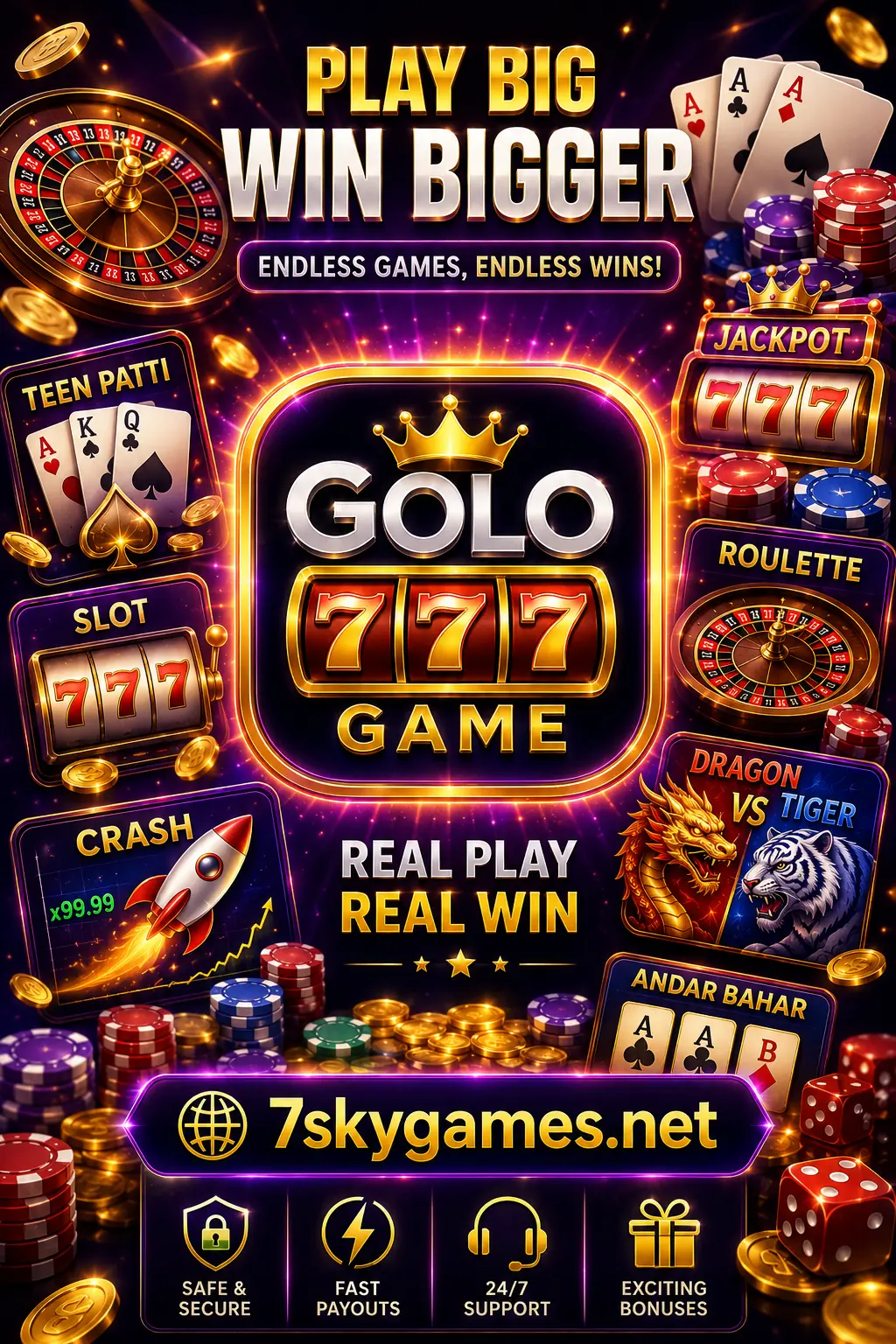 Golo777 Game Interface