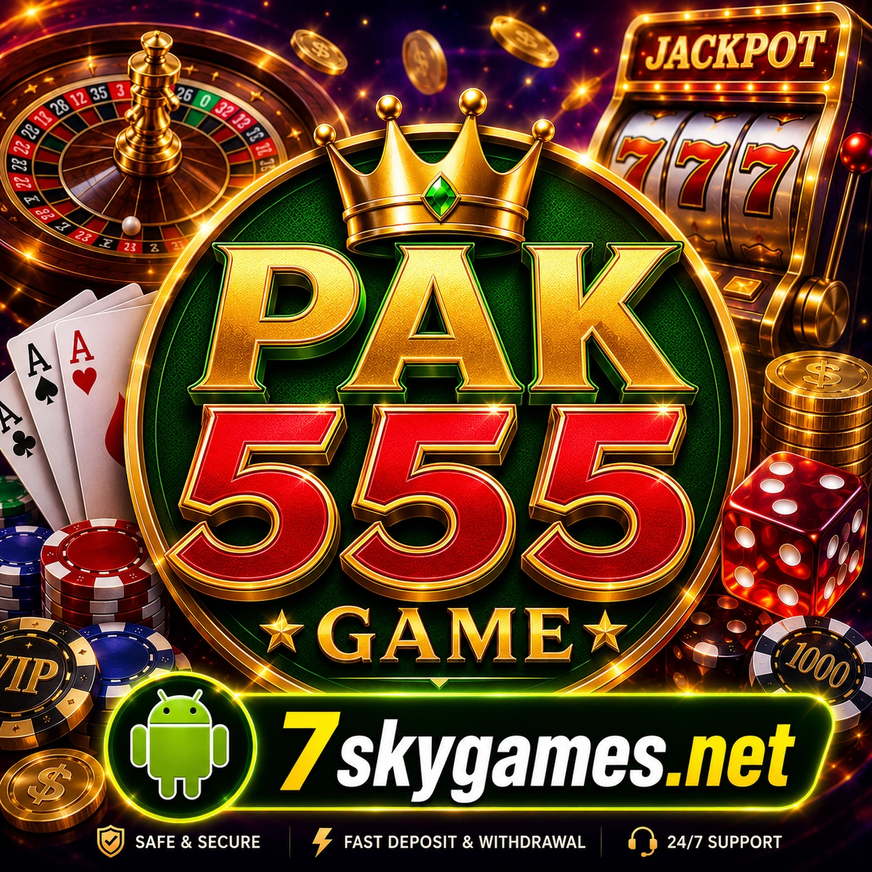PAK555 Game Logo