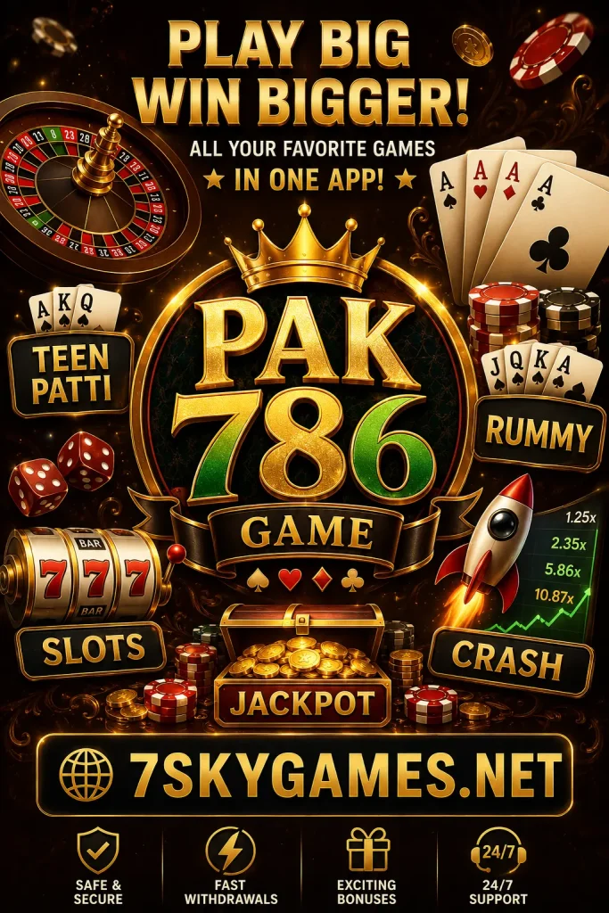 Pak786 Game Interface