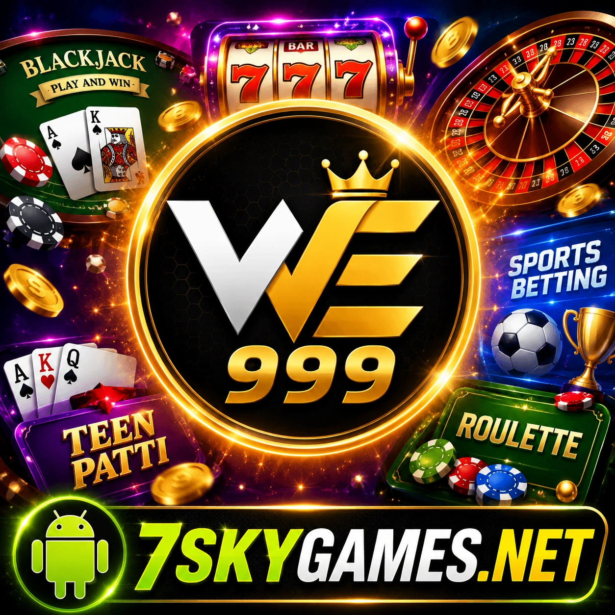 WE999 Game Logo